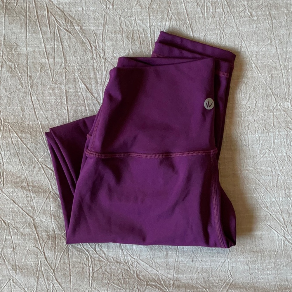 Four Athletics Purple 7/8 Legging Size Small